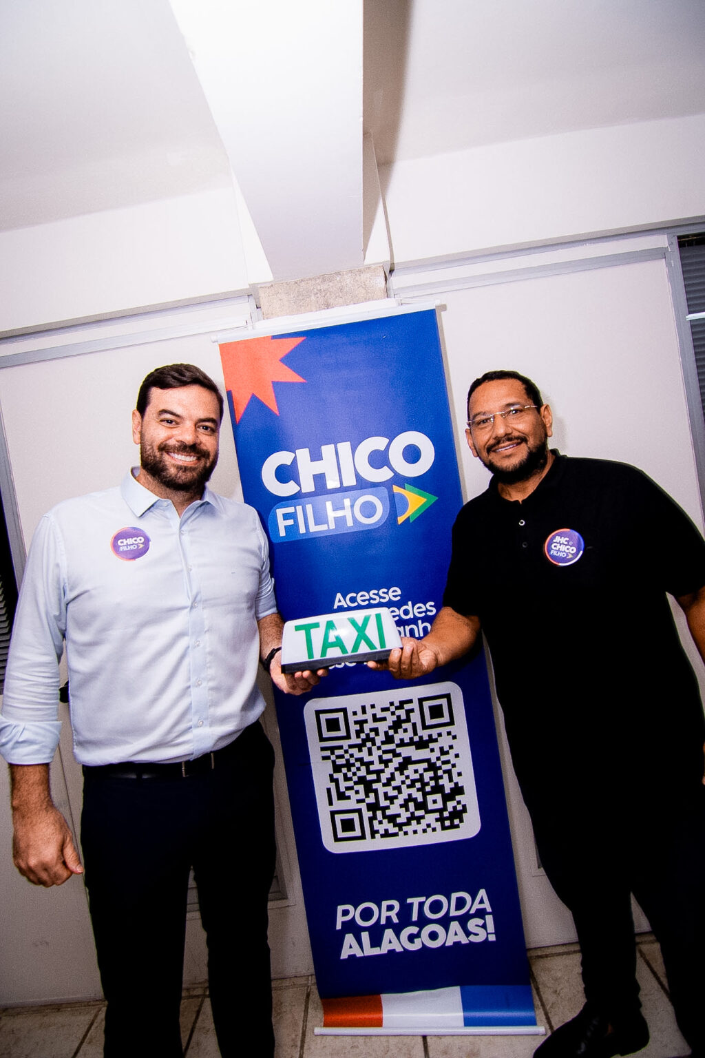 Chico Filho recebe apoio dos taxistas de Maceió em sua pré-candidatura a deputado federal