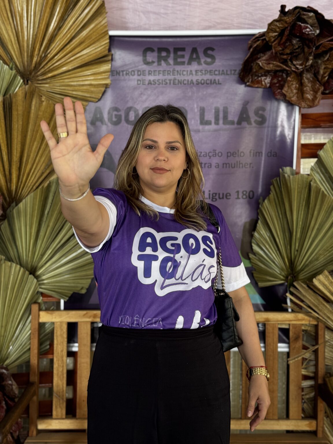 Agosto lilás: Samyra defende autonomia financeira como ferramenta para combater a violência contra a mulher